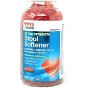 CVS Health Extra Strength Stool Softener Softgels 250 mg, 500 Count