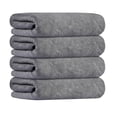 thumbnail image 2 of Toalla JML de microfibra, paquete de 4 unidades, 76 x 152 cm, color gris floral, 2 of 2