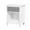 White & Gray, variant on 26.77" H Wooden Nightstand with 1 Drawer & Storage Shelf, Kids 2-Tier Bedside End Table, Side Table for Bedroom, Living Room