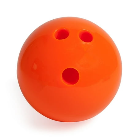 Champion Sports Plastic Bowling Ball: Rubberized Soft Ball for Training & Kids Games, ROTO (Best Plastic Bowling Ball)