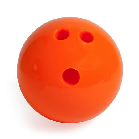 Champion Sports Plastic Bowling Ball: Rubberized Soft Ball for Training & Kids Games, ROTO