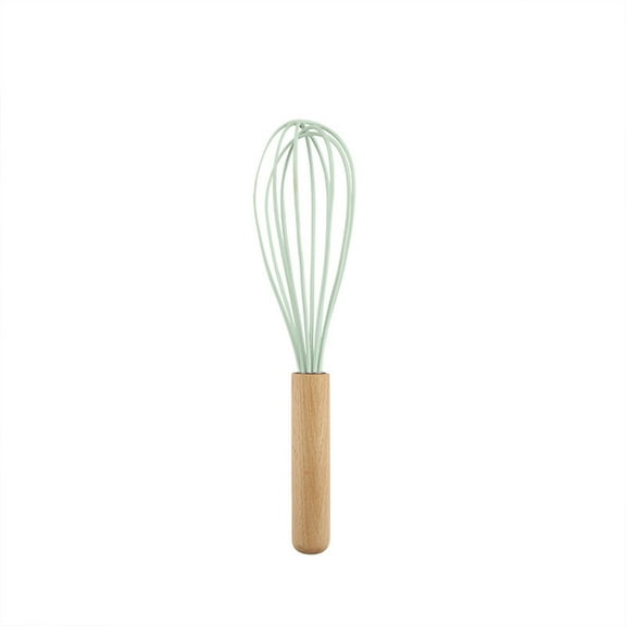 EDHITNR Wooden Spatula Kitchen Utensils Set, Non-Stick Friendly BPA-Free Cooking Tools, Heat Resistant Up to 480°F Steel Core Wooden Spatula Spoon Whisk for Mixing Stirring