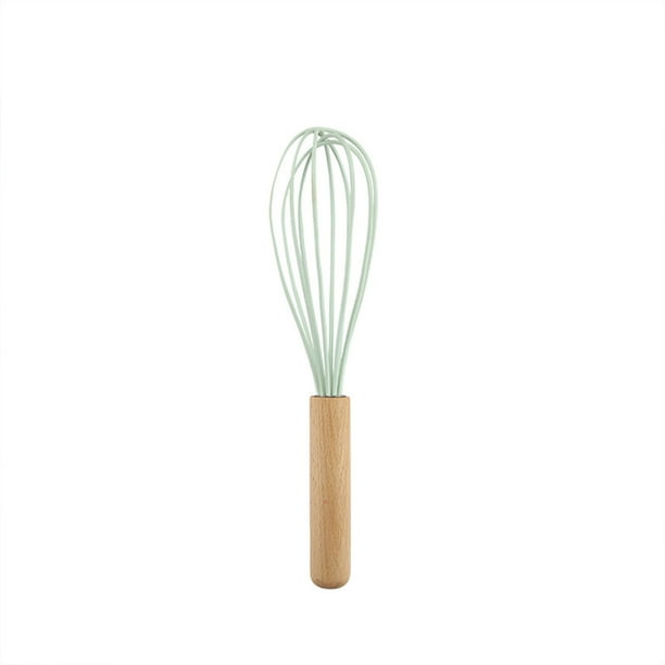Xihbxyly Juego de Espátulas de Madera, Antiadherentes y Resistentes Al Calor, Núcleo de Acero Resistente, Mango Ergonómico, Utensilios de Cocina Esenciales, Perfectos para Mezclar, Remover y Hornear,