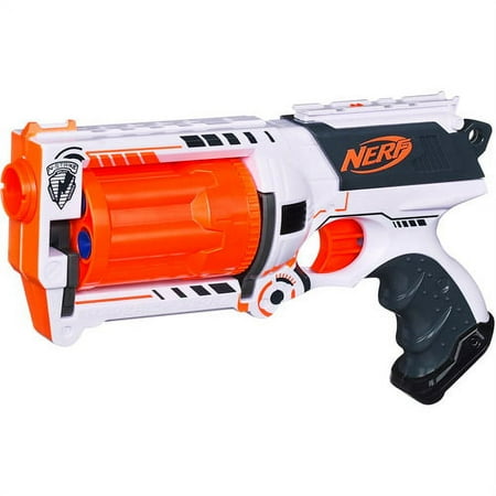 NERF N-STRIKE Whiteout Series Maverick Rev-6 Blaster