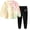 Yellow, variant on felwors Girls 2 Piece Outfits Kids Clothes Sets Sweatsuit Tracksuit Jogger Print Long Sleeve Sweatshirts Sweatpants 2-8Y (8-9 Years,Sky Blue)