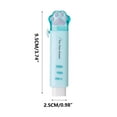 thumbnail image 2 of Pencil Eraser Cute Cat Paw Design | Sliding Mechanism | No Smudge, Easy Correction | 2-Pack | Peach, White, Blue, Orange | Compact Office Stationery | 3.7" x 0.98" | Fun Gift for Study, Home, Arts, 2 of 6