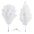 thumbnail image 4 of Árbol de Navidad CCINEE blanco de 60 cm con soporte de plástico con 80 ramas, 4 of 7
