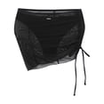 thumbnail image 5 of YHAJDS Swim Cover Up Womens Mesh Sheer High Waisted Skirt, 5 of 5