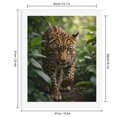 thumbnail image 2 of Paint by Numbers Kit for Adults, Leopard Stealth Jungle Foliage Alert Paint by Numbers, Easy Paint by Numbers Kit for Adults Beginner, DIY Adult Paint by Number Kits on Canvas, 12x16in Home Decor, 2 of 7
