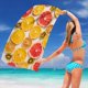 thumbnail image 4 of Toalla de playa de microfibra, súper colorida, resistente a la arena, multiusos, para viajes, piscina, 76 x 152 cm, 4 of 6
