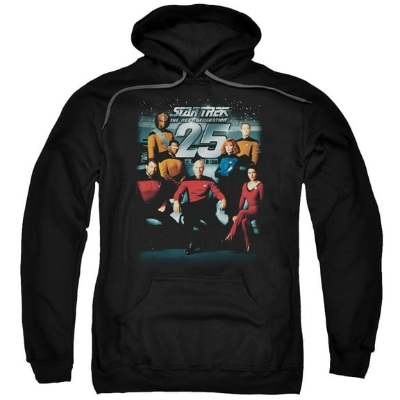 Star Trek - 25Th Anniversary Crew - Pull-Over Hoodie - XXXX-Large