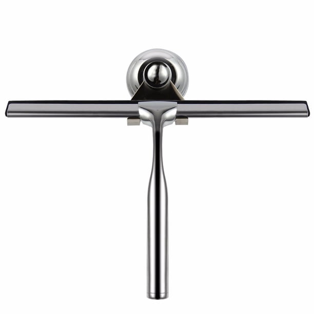 Limpiador de limpiaparabrisas de ventana de vidrio, ducha, espejo de baño, limpiaparabrisas de goma, raspador, gancho de succión, herramienta de eliminación de vapor de agua Speravity JJ14743-00B
