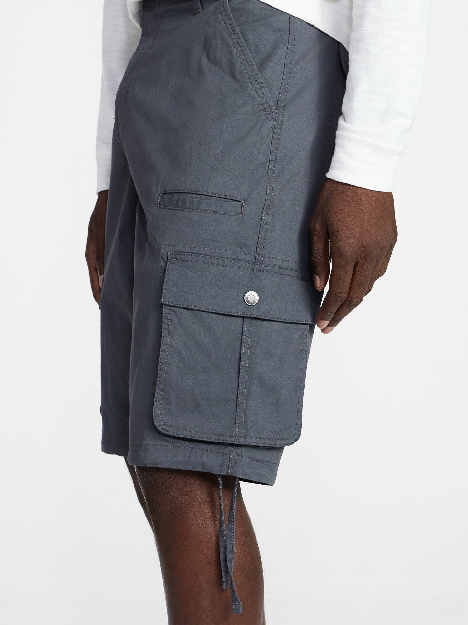 George Men's Relaxed Fit Messenger Cargo Shorts, 14" Inseam, Sizes 28-54