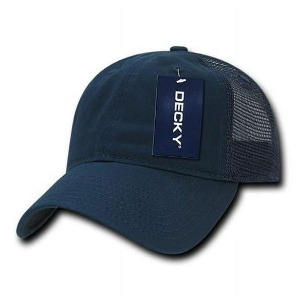 Decky 120-BLK Relaxed Trucker Caps, Black