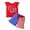 Red, variant on Wxirdiow Girls Clothes Sets Toddler Baby Girl 4th of July Outfit Sleeveless Halter Vest Top Striped Star American Flag Bell Bottoms Pants Set Red Size,18-24 Months
