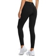 thumbnail image 3 of BALEAF Leggings con forro polar para mujer, resistentes al agua, térmicos, cálidos, de talle alto, con bolsillos, equipo para correr, 3 of 3