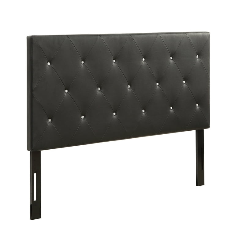 Rhinestone on sale tufted headboard