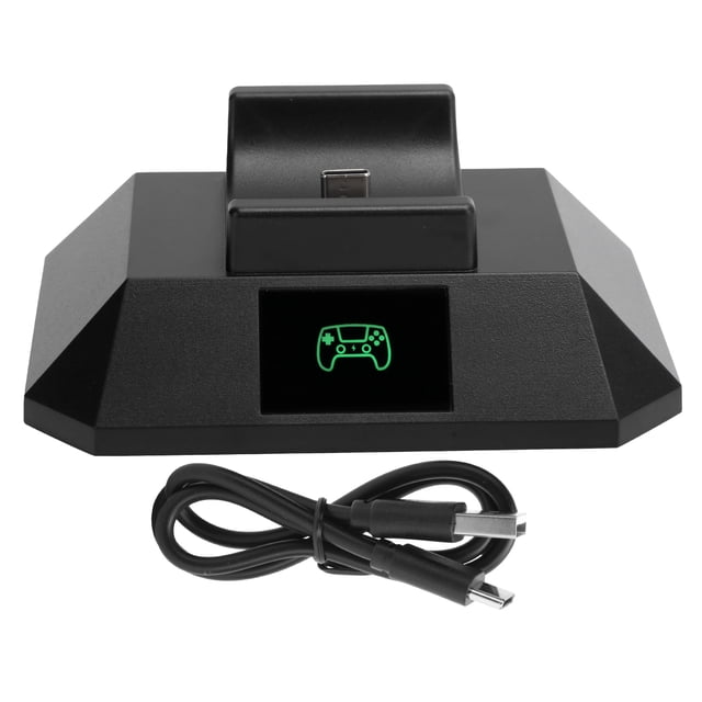 Controlador de carga individual, base de estación de carga con pantalla para mando de consola PS5