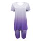 thumbnail image 4 of Blusas para las Mujeres Casual, Cuello en V de Manga Corta Impresa Superior Y Suelto Pantalones Cortos, Conjuntos de Moda de Verano, 4 of 4