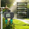 thumbnail image 3 of Sprinkler Timer, Double Outlet User Friendly LCD Display Programmable Water Timer Multifunctional 3 Versatile Watering Modes  for Gardens, 3 of 7
