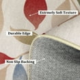 thumbnail image 4 of Danolapsi Modern Floral Area Rug,5*7ft Washable Non Slip Leaf Print Contemporary Living Room Carpet Low Pile Soft Foldable Botanical Floor Cover Stain Resistant Indoor Rug for Home Decor, 4 of 5