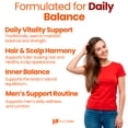 thumbnail image 5 of HealthFare Saw Palmetto for Men & Women | Extract 4000mg | 150 Vegan Capsules | Extra Strength Herbal Supplement | Supports Prostate, Urinary, Hair & DHT Balance | Non-GMO, Gluten-Free | Made in USA, 5 of 6