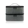 thumbnail image 1 of maskred Double Layer Nail Polish Bag Cosmetic Storage Case Handheld Girls Professional Makeup Container Dresser Organizer, 1 of 6