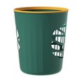 thumbnail image 2 of Ganfancp Cubos de Papel Huecos Portátiles y Prácticos Cubos de Basura de Plástico Sin Tapa para El Hogar En El Salón y El Dormitorio Artículos En Liquidación 1* Producto, 2 of 6