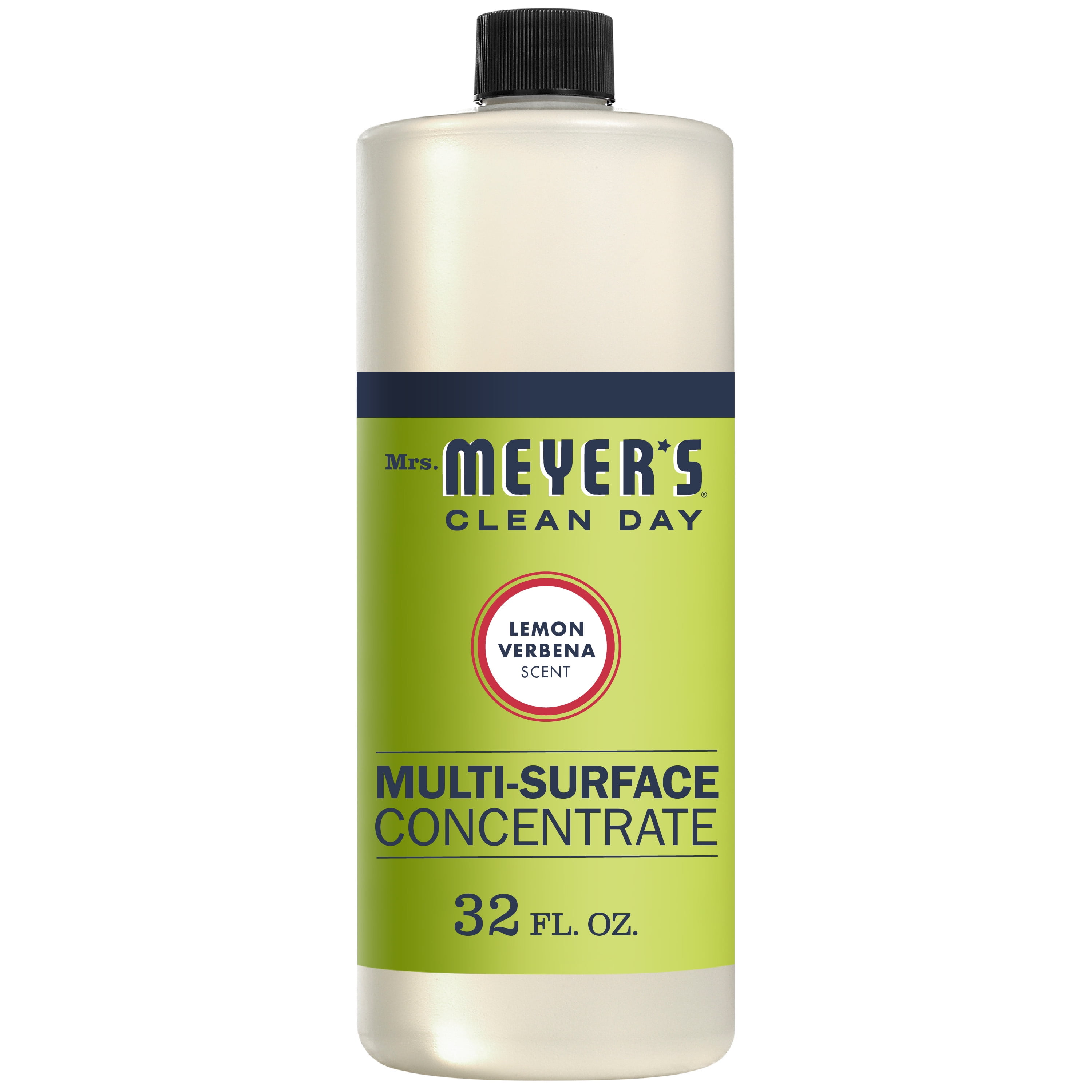Mrs. Meyer's Clean Day Multi-Surface Concentrate Bottle, Lemon Verbena Scent, 32 fl oz