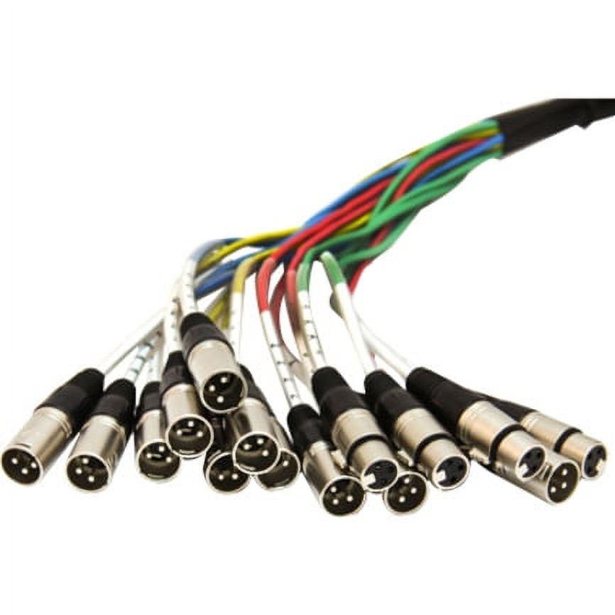 SAXQ-12x4x25 - 12 Channel 25' Snake Cable (XLR & TRS)