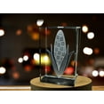 thumbnail image 6 of Corn Husks 3D Engraved Crystal Decor, 6 of 6
