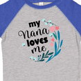 thumbnail image 4 of Inktastic My Nana Loves Me Granddaughter Girls Toddler T-Shirt, 4 of 5