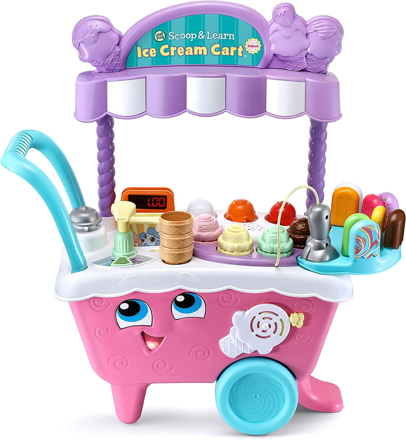 LeapFrog Scoop and Learn Ice Cream Cart Deluxe Frustration Free