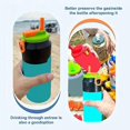thumbnail image 2 of 4 Color Soda Can Lids,Silicone Straws Soda Can Covers,Can Covers For Soda, 2 of 4