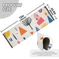 thumbnail image 5 of Yayeee Runner Rug for Bedroom 2'x6' Machine Washable Hallway Non Slip Mat, Beige Geometric, 5 of 8
