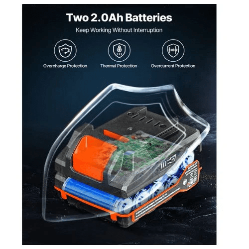 1/4 Inch 20 V Brushless Motor Electric Cordless Impact Driver Kit with Battery and Charger