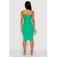 thumbnail image 4 of Womens Ribbed Knit Faux Pearl Detail Tube Dress, 4 of 4