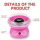 thumbnail image 5 of 220V Electric Cotton Candy Maker - DIY Home Cotton Candy Machine, EU Plug, Perfect for Kids & Family Fun, 5 of 5