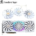 thumbnail image 2 of For Asrock AMD Radeon RX 7900 XTX Taichi White 97MM 107MM CF1010H12S RX7900XTX Graphics Card Replacement Fan Fan - A, 2 of 6