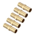 thumbnail image 2 of Conector de tubo de 2 vías recto con púas de latón, accesorio de unión de tubo, 6/8/10/12/14/16/20mm, 2 of 7