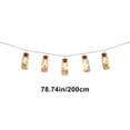 thumbnail image 4 of Kmdttou Solar LED Lights Outdoor Christmas Leaf Red Fruit Christmas Lights Small String Lights Christmas Decoration String Lights Can Be Used For Patio And Room Indoor Decoration, 4 of 7