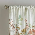 thumbnail image 3 of CHF Watecolor Floral Indoor , 100% Polyester , Light Filtering Single Panel Rod Pocket , Spice , 50"x95", 3 of 3