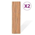 thumbnail image 2 of vidaXL 2x Bamboo Fences Privacy Screen Outdoor Patio Fencing Panel 39.4"/59", 2 of 7