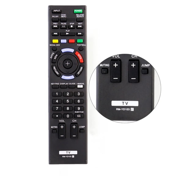 New Remote Control RM-YD103 fits for Sony LCD HDTV TV KDL32W700B KDL-32W700B KDL40W580B KDL-40W580B KDL40W590B