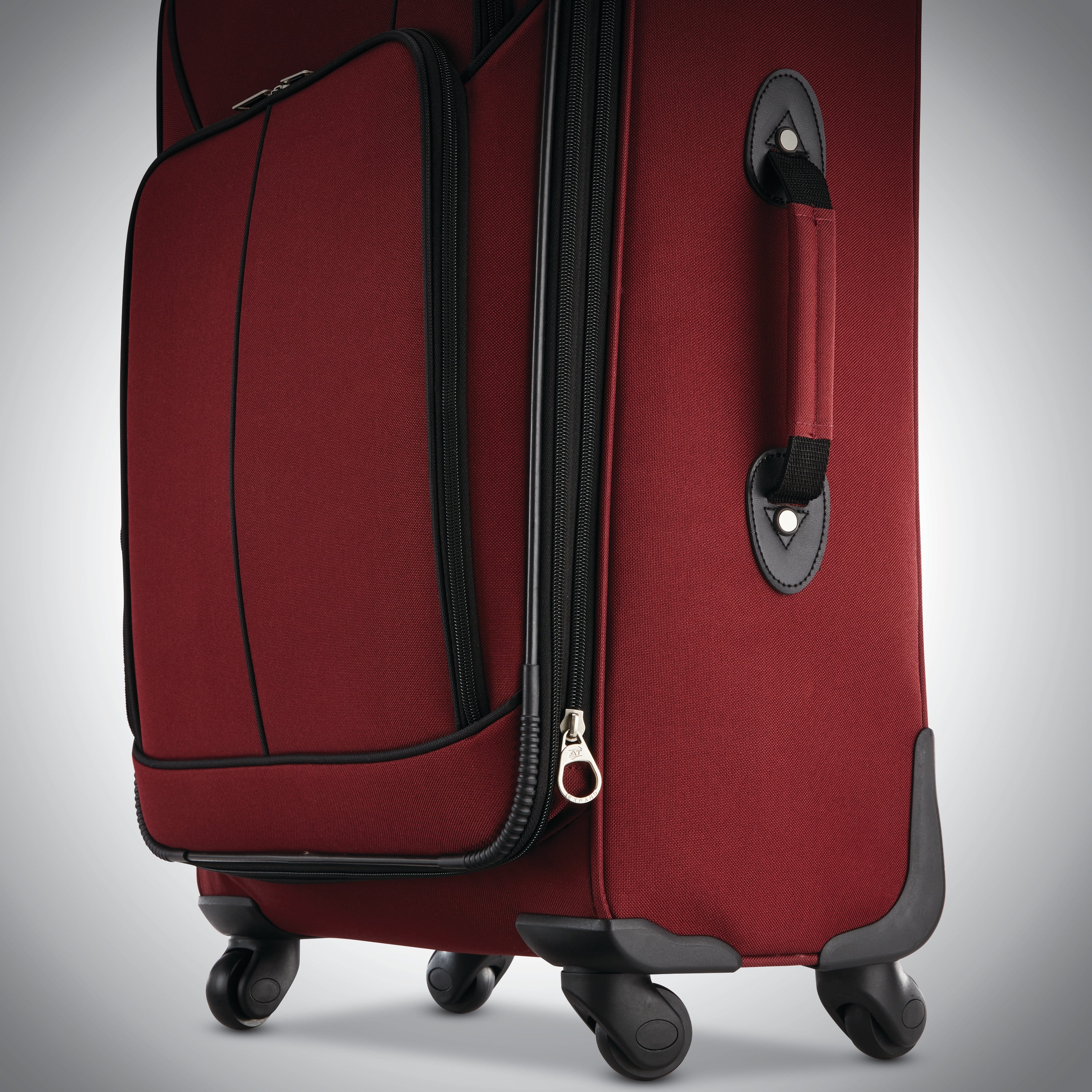 Valises American Tourister Bon Air - Set De 3 (S 55 Cm, M 66 Cm, L 75 Cm) - Rouge, Légères, Roues 360°, Serrure TSA - 12