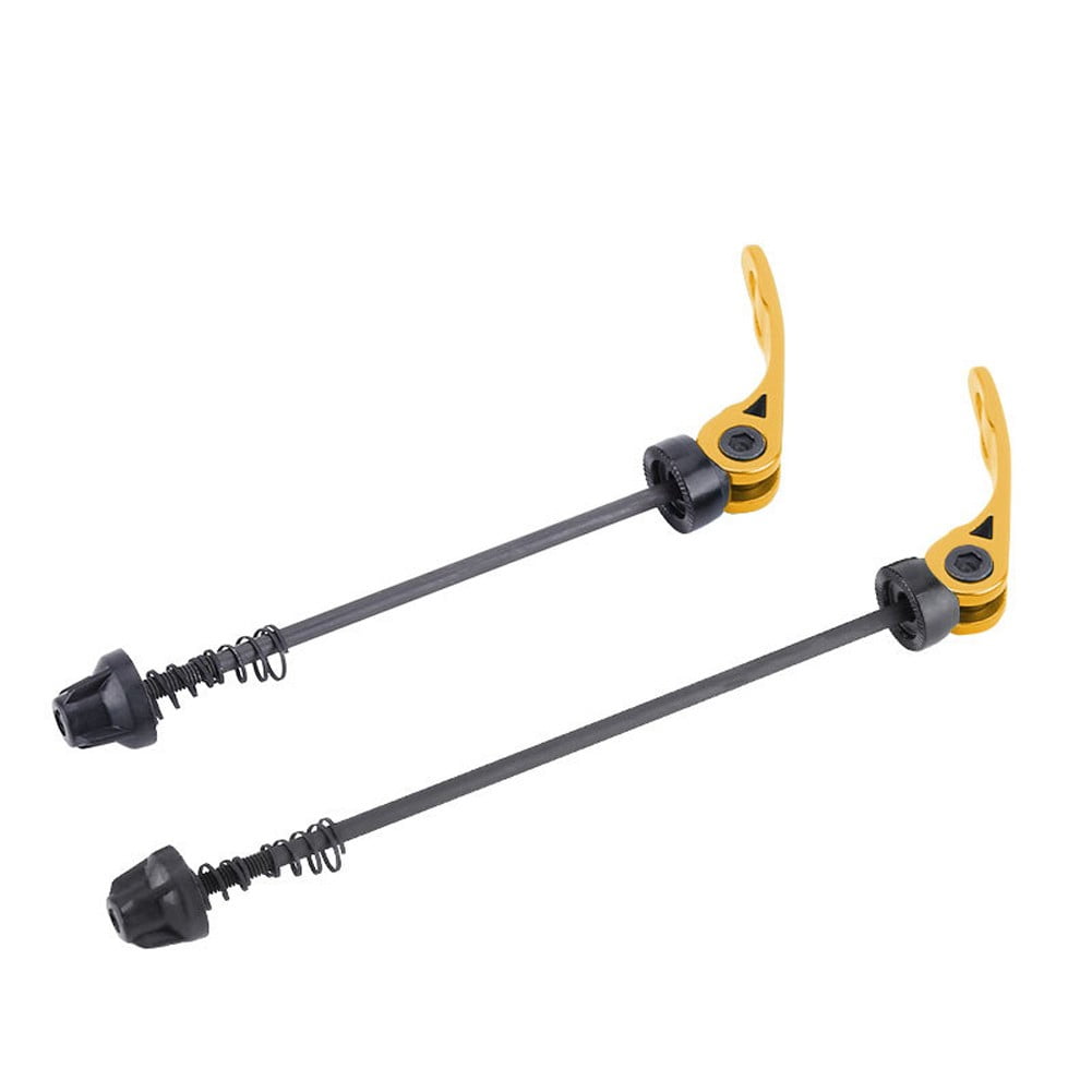 Pair of Anodised Bike Bicycle MTB Coloured Quick Release Skewers 100 135mm Walmart