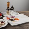 thumbnail image 7 of Koville Luxury Marble Granite Cutting Board for Kitchen,Rectangle, 16*12in, Arabescato, 7 of 7