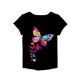 thumbnail image 3 of Girls' Short Sleeve Graphic T-Shirt 3-Pack Size 10-12, 3 of 4
