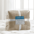 thumbnail image 3 of Comfort Spaces 3-Piece King All-Season Reversible King Micorfiber Mini Bed in a Bag Quilt Set Taupe, 3 of 9