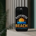 thumbnail image 4 of DistinctInk Tough Case for Apple iPhone 14 Pro MAX (6.7" Screen), Compatible with MagSafe Charging - Happiness Is A Day At The Beach, 4 of 6